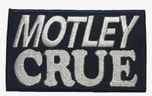 Motley Crue Logo Punk Rock Heavy Metal Punk Music Patch