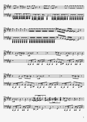 Sheet Music 3 Of 8 Pages - Gangnam Style Partition