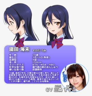 Umi Sonoda Anime Concept Art - Suzuko Mimori Umi Sonoda