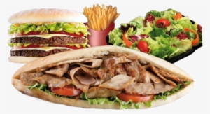 Sandwich Kebab Png - Cheeseburger Burger Cheese Bun 71499 Tin Poster