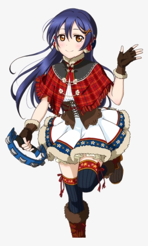 Transparent - Idolized - Umi Sonoda Christmas Png