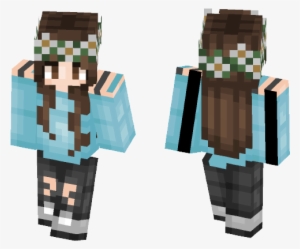 Cute Flower Crown Cute S Minecraft Skins Image - Girl