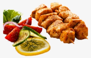 The Shish Kebab Is Chicken - Chicken Shish Kebab Png