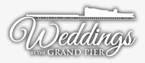 Weddings At The Grand Pier Logo - Wedding