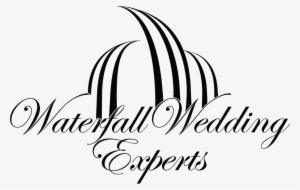 Waterfall Wedding Logo Black - Heartland Weddings: Two Contempoary Romances Under