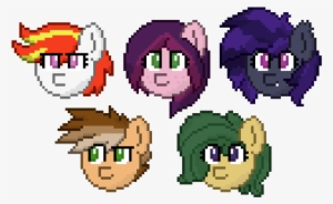 Mossy Vine, Bat Pony, Bust, Earth Pony, Oc, Oc - Game Boy