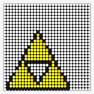 Zelda Triforce Perler Bead Pattern / Bead Sprite - Triforce Perler Beads