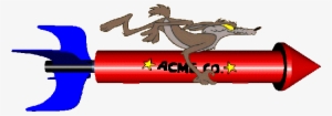 Wile E Coyote Acme Rocket Download - Wile E Coyote Rocket