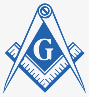 Masonic Compass And Square - Past Master Masonic Symbol