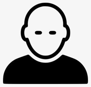 Bald Male Comments - Anonymity Icon