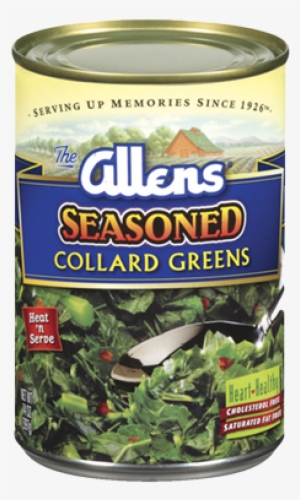 Allens Seasoned Collard Greens, 14 Oz (pack