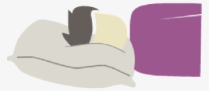 Side Sleeper - Person Sleeping On Pillow Cartoons