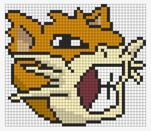 Pokemon Battle Trozei Raticate Perler Bead Pattern - Bead