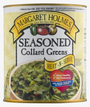 Margaret Holmes Seasoned Heat N Serve Collard Greens, - Margaret Holmes Seasoned Collard Greens - 14.5 Oz Can