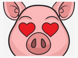 Cartoon Pig Face