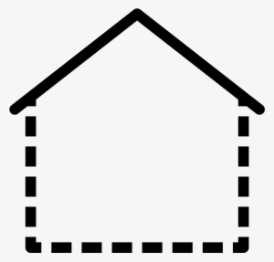 This Shape's Bottom And Sides Are Dotted Lines That - Zip Code Icon Png