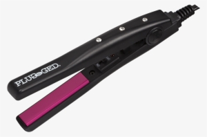 Black Diamond Travel Ceramic Flat Iron By Plugged In - Plugged In Flat Iron