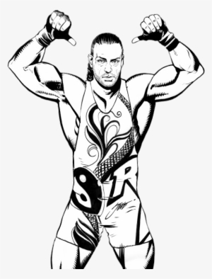 Top Images For Wwe Eddie Guerrero Drawings On Picsunday - Rob Van Dam Drawing