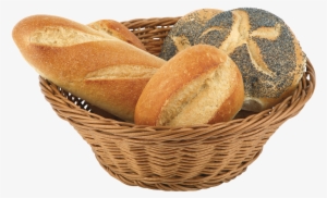 Display Ware - 15" Round Polyrattan Bread Basket