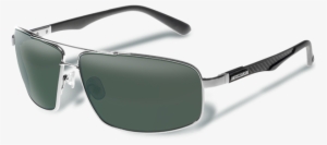 Shiny Gunmetal / Green - Tag Heuer Ayrton Senna Lunettes