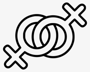 Lesbian Marriage Comments - Line Art