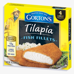 Premium Tilapia Fillets - Gorton's Tilapia