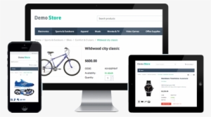 Ecommerce Storefront Software - Shopping Cart Responsive Design