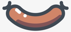 Grilled Sausage Icon - Sausages Icon