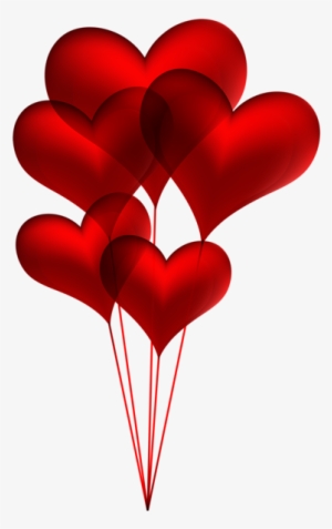 0, - Heart Balloons Clip Art