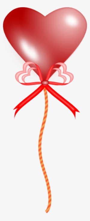Heart Balloons In Transparent Background