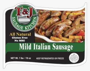T & J Mild Italian Sausage - T&j Sausage Kitchen Hot