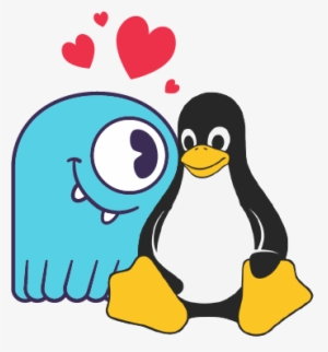Linux Scylla Love Graphic - Linux