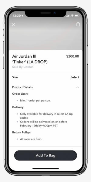 Ds Nike Iphonex Mock - Snapchat Commerce