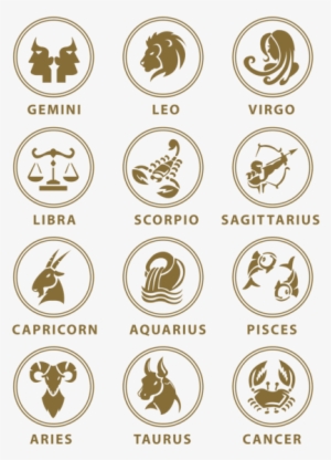 Zodiac Clipart Transparent - Zodiac Sign With Transparent Background