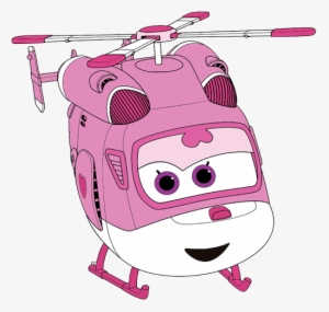 Cartoon Clipart - Super Wings Dizzy Cartoon