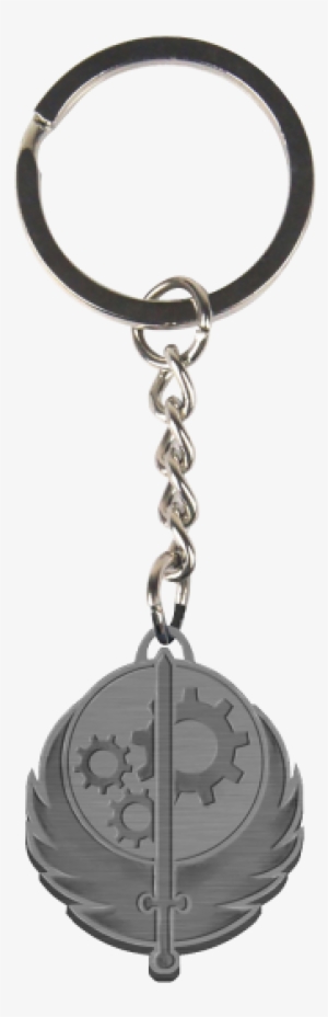 Fallout Keychain Brotherhood Of Steel - Brotherhood Of Steel Keyring