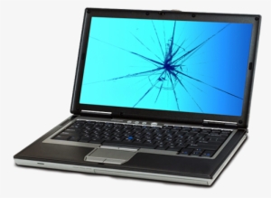 Cash For Laptops - Computer With Cracked Screen