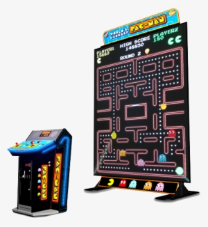 Bandai Namco Worlds Largest Pac Man/galaga Machine - Worlds Largest Pacman Arcade
