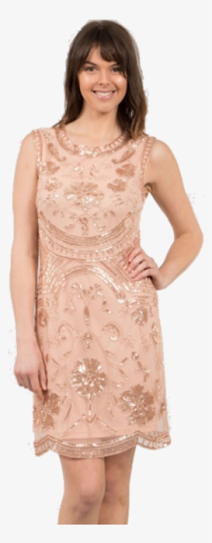 Caroline Morgan Sequin Flapper Dress D724016 Caroline - Dress
