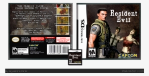 Resident Evil Ds Box Art Cover - Resident Evil Ds Cartridge
