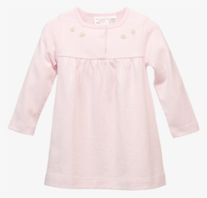 Bee Embroided Empire Dress