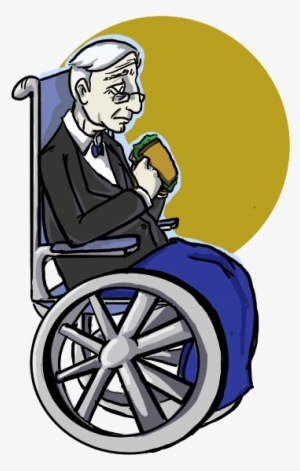 Fiction Issue Winner - Adulto Mayor En Silla De Ruedas Animado