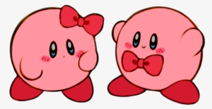 Kirby, Cute, And Ribbon Image - Kirby Heart