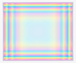 Rainbow Holo Holographic Frame Transparent - Bolsas De Mercado Con Cierre
