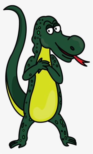 Komodo Dragon Cartoon Drawing