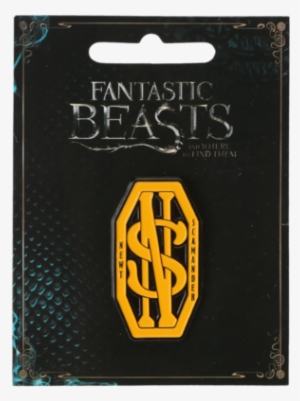 Pin Badge - Newt's Initials - Home - Fantastic Beasts - Fantastic Beasts And Where To Find Them: Poster Book