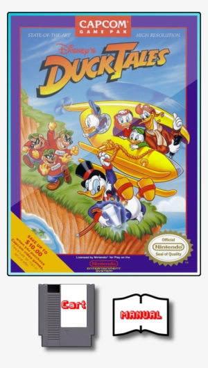 Ducktales - Nes - Disney Ducktales [entertainment System Game]