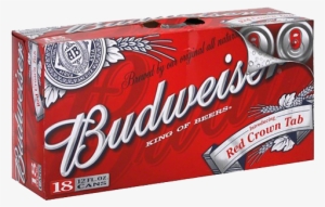 Budweiser 18pk Cans - Budweiser 18 Cans 12 Oz