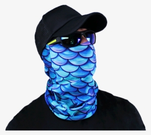 3d Fish Series Mermaid Scales - Cap