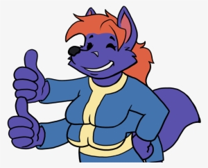 Tazel Gives Fallout 4 Two Thumbs Up - Transparent Fallout